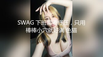 SWAG 下班需要纾压，只用棒棒小穴就好满 色猫