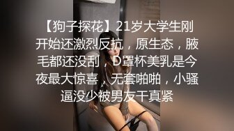 【狗子探花】21岁大学生刚开始还激烈反抗，原生态，腋毛都还没刮，D罩杯美乳是今夜最大惊喜，无套啪啪，小骚逼没少被男友干真紧