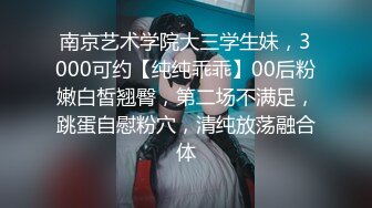 南京艺术学院大三学生妹，3000可约【纯纯乖乖】00后粉嫩白皙翘臀，第二场不满足，跳蛋自慰粉穴，清纯放荡融合体